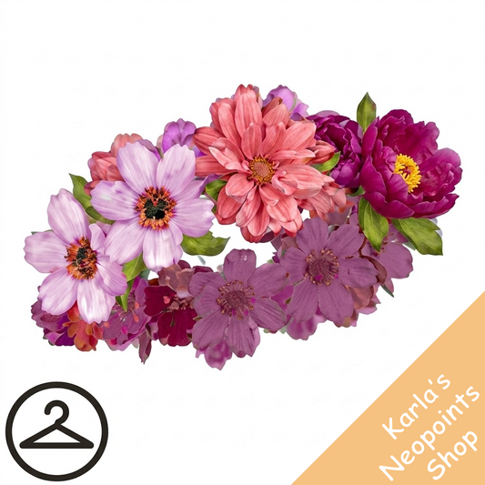 Dyeworks Pink: Maraquan Spring Flower Crown