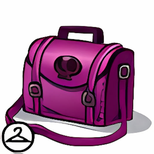 Dyeworks Pink: Gothic School Girl Satchel