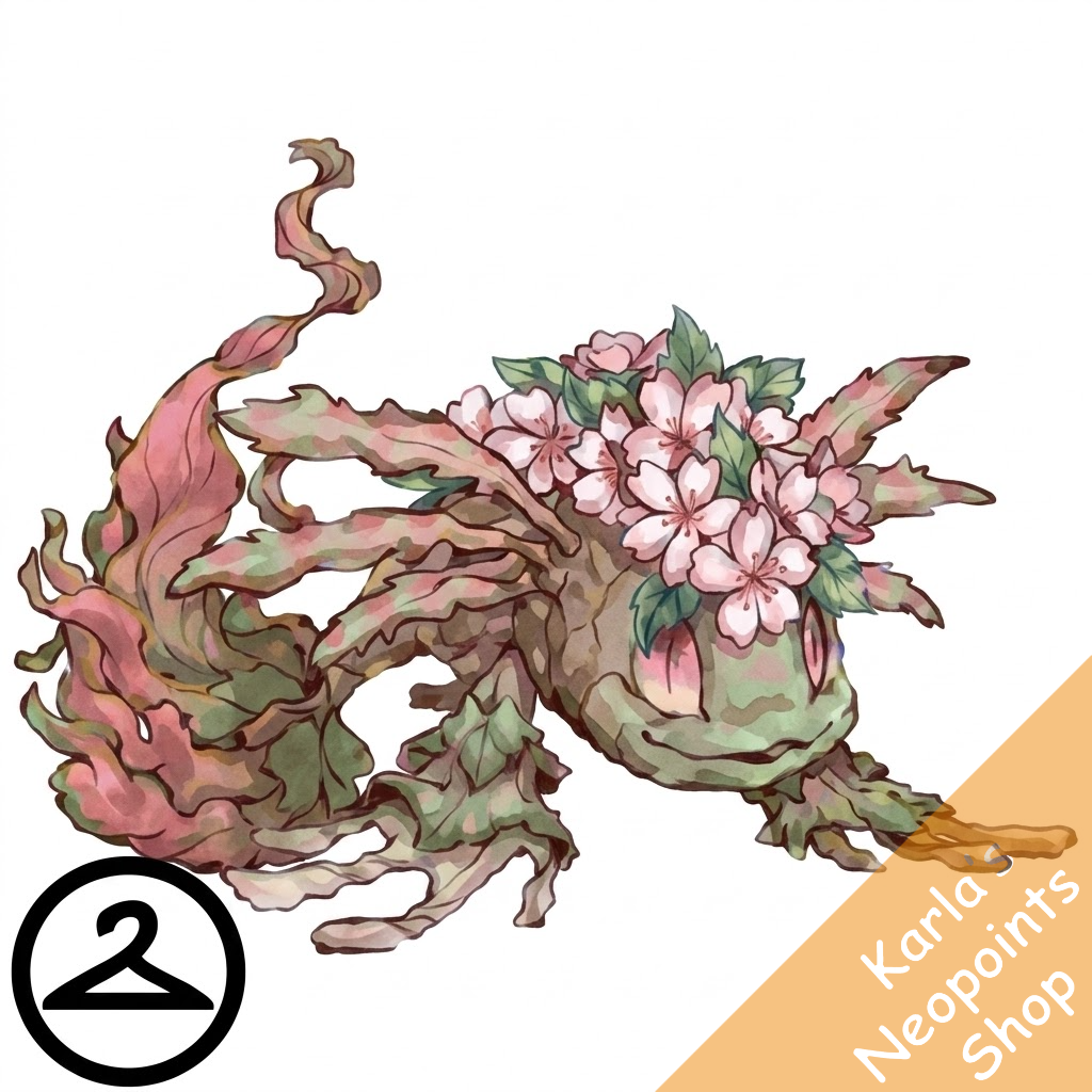 Prismatic Light Blossom: Blooming Woodland Koi
