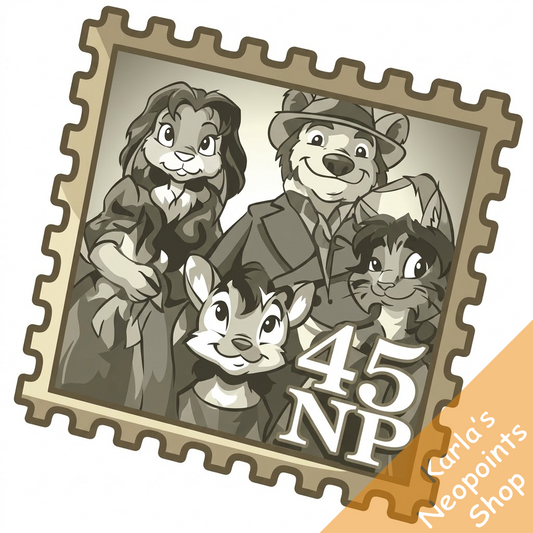 Family Portrait Stamp
