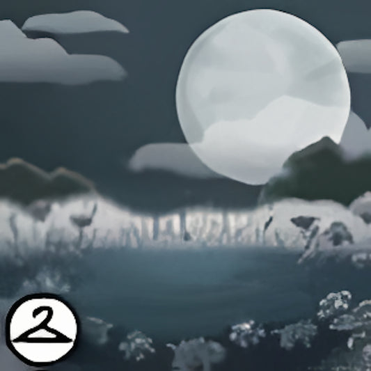 MME30-B: Moonlit Nightmare Background