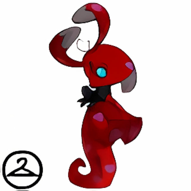 Prismatic Ruby: Adoring Valentine Blumaroo