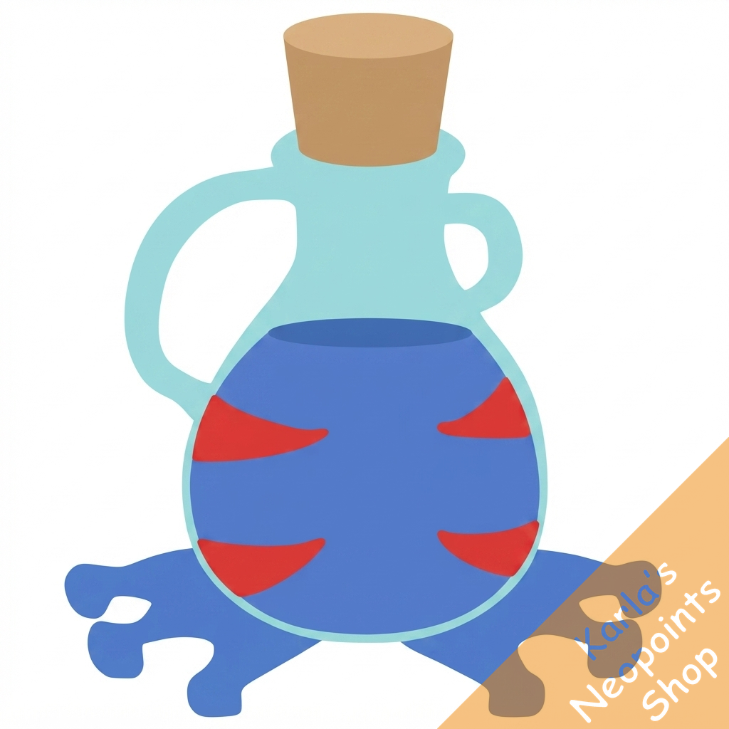 Blue Quiggle Morphing Potion