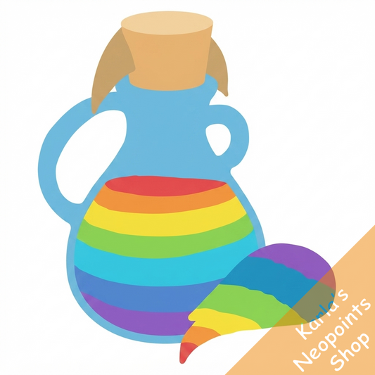 Rainbow Kacheek Morphing Potion