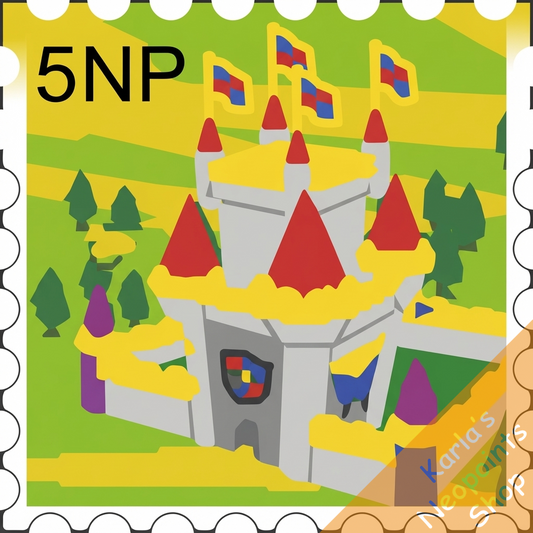 Meridell Castle Stamp