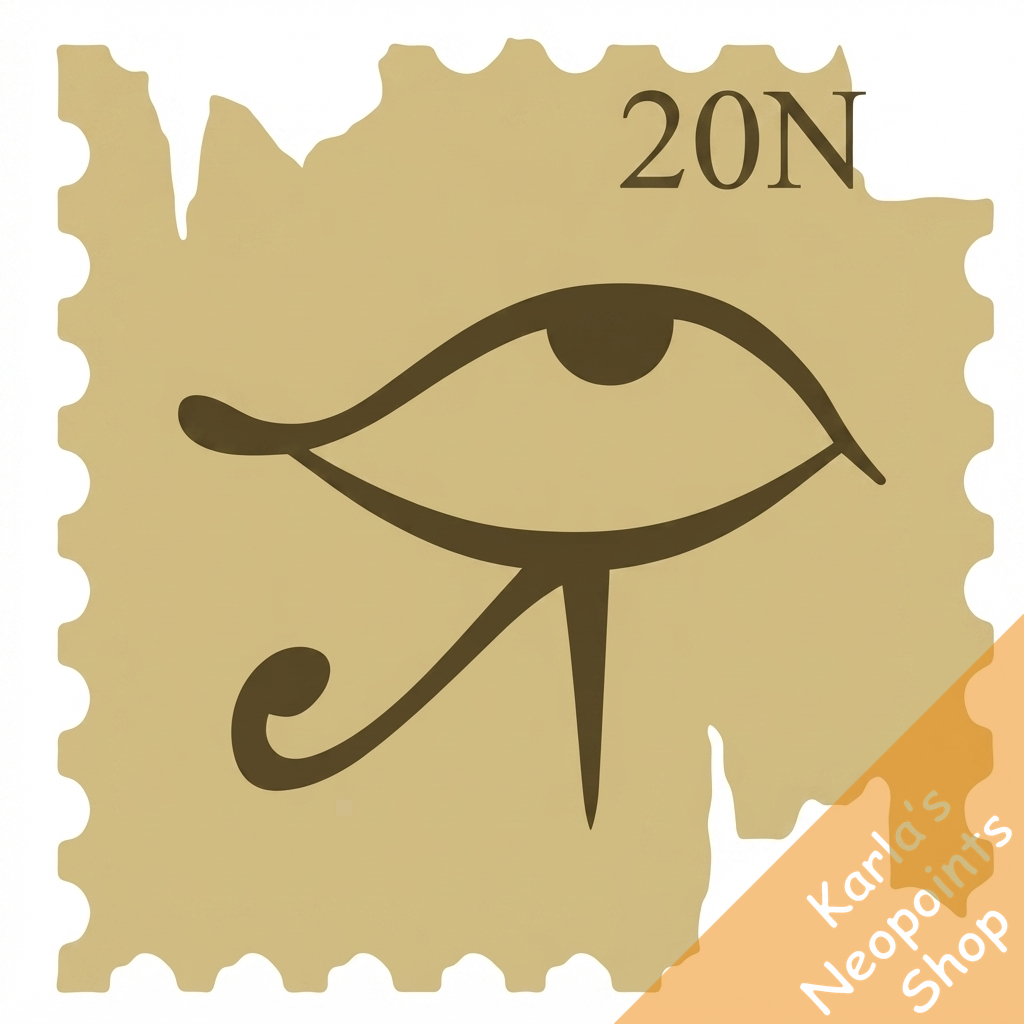 Lost Desert Scroll Stamp
