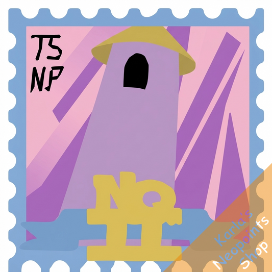 Northern Watch Tower Stamp