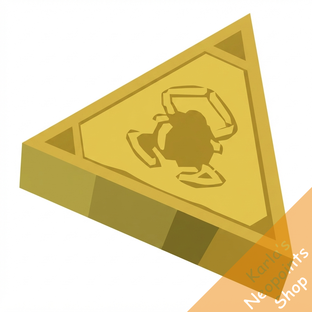 Golden Scarab Coin