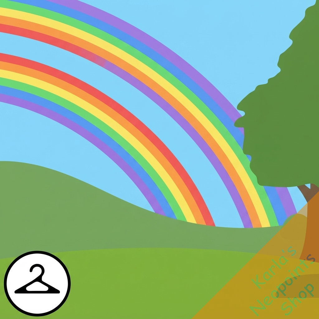Double Rainbow Background