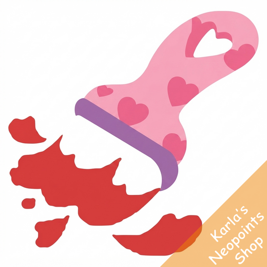 Valentine Paint Brush