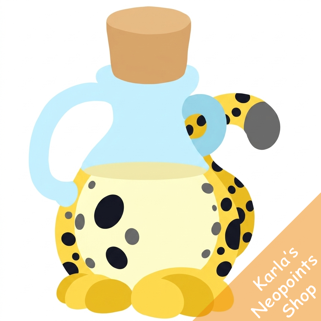 Spotted Kougra Morphing Potion