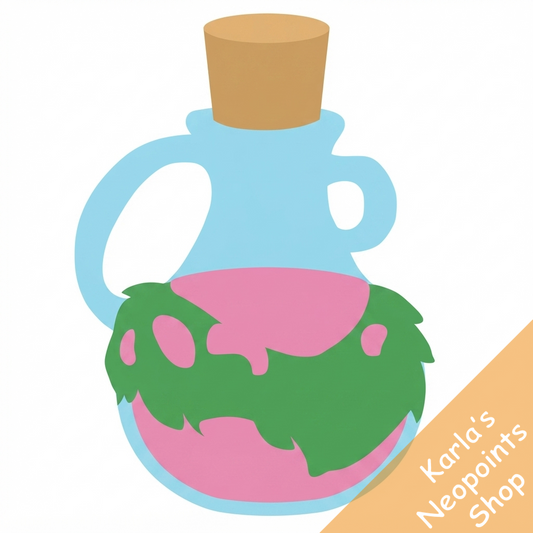 Green Cybunny Morphing Potion