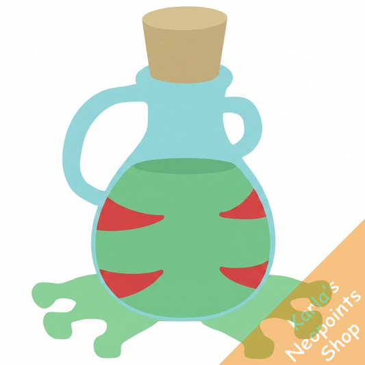 Green Quiggle Morphing Potion
