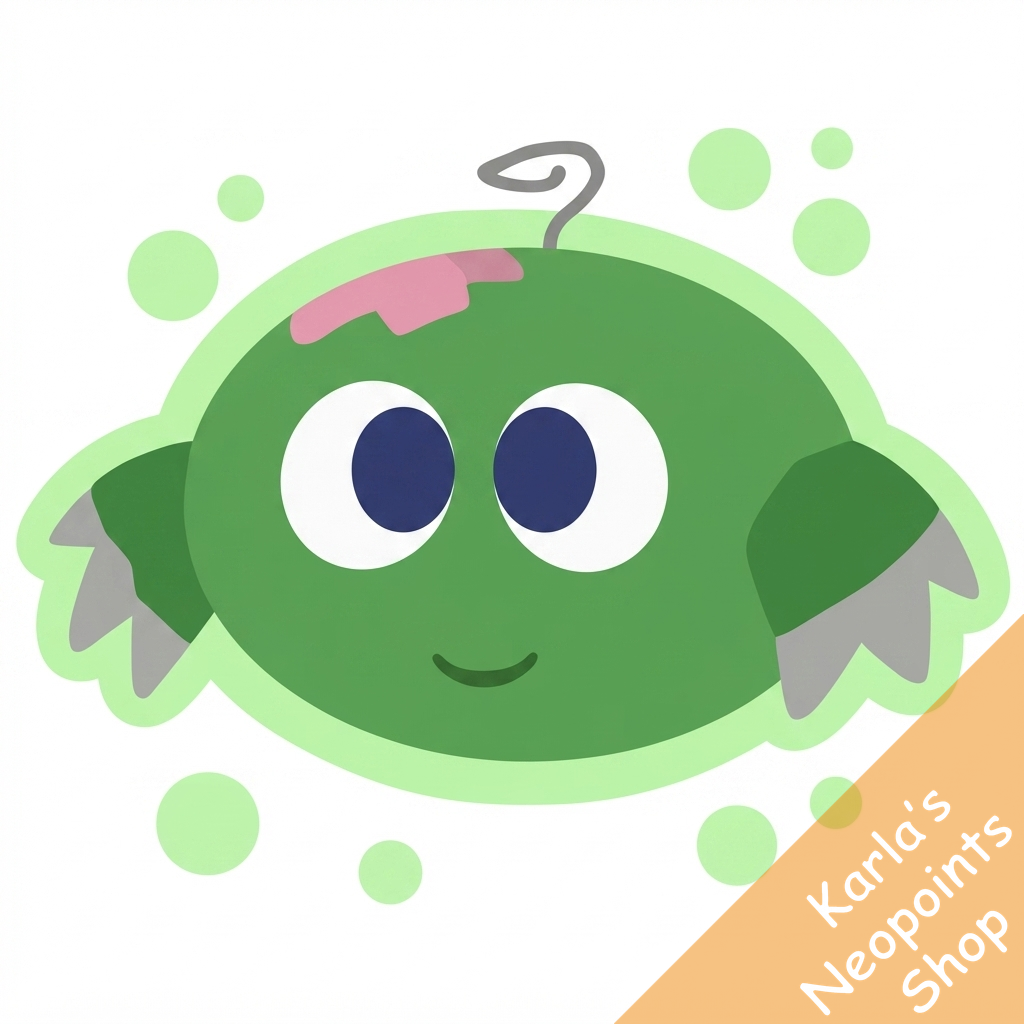 Magical Green Kiko Plushie