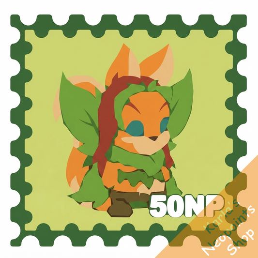 Usuki Doll Stamp