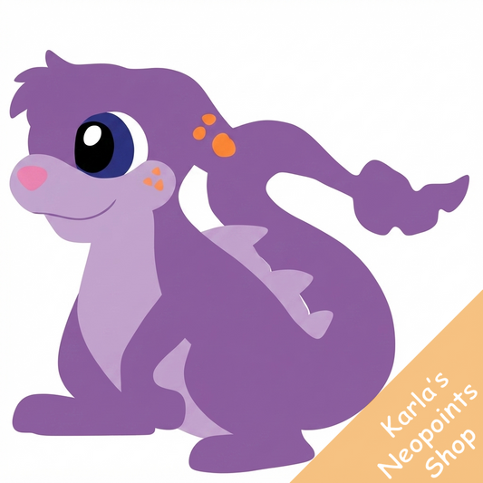 Magical Purple Zafara Plushie