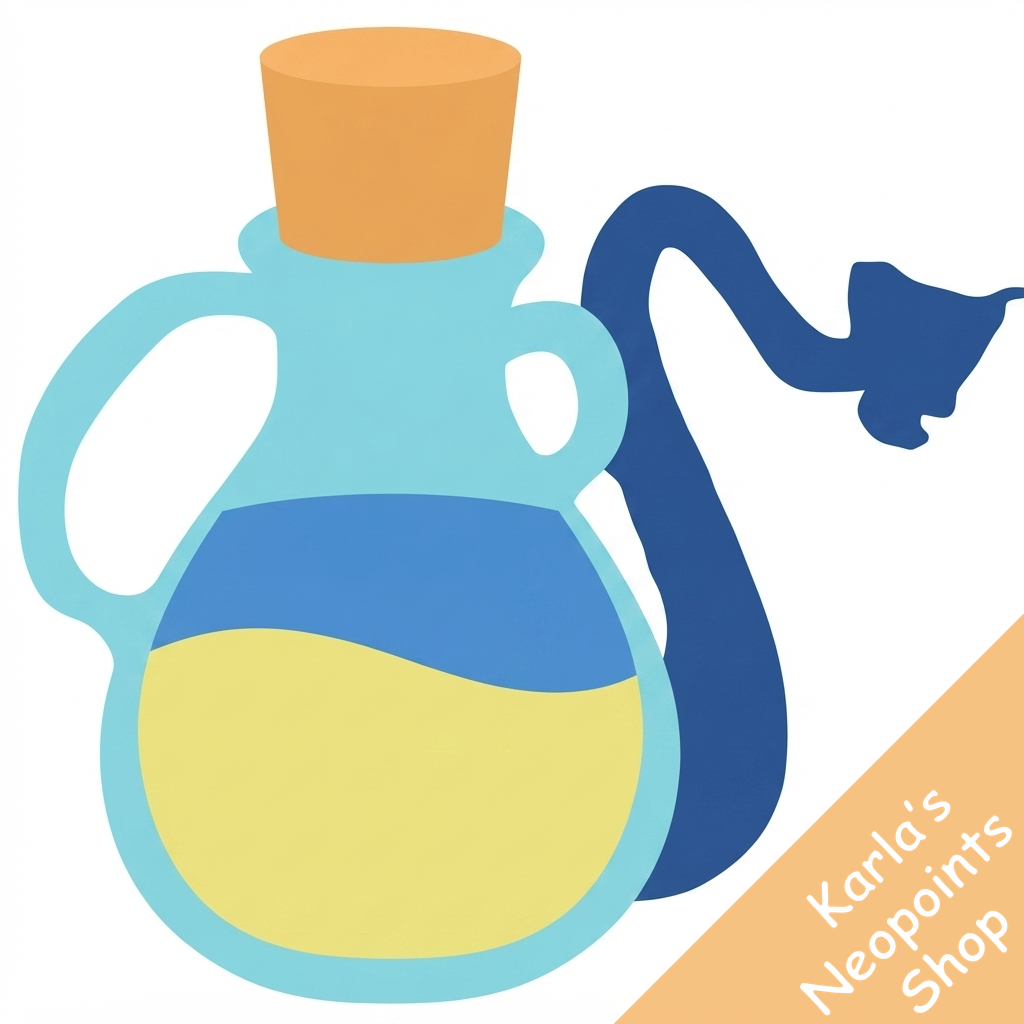 Blue Zafara Morphing Potion