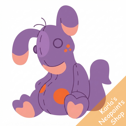 Magical Purple Blumaroo Plushie