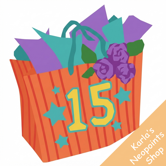 Neopets 15th Birthday Goodie Bag