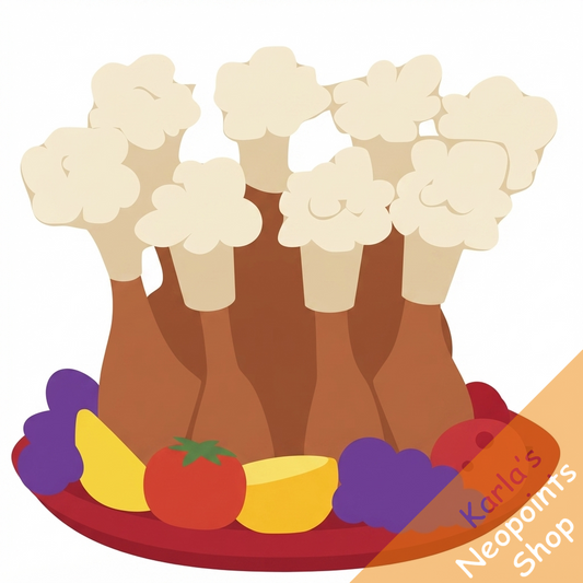 Fancy Rack of Lamb with Fruit