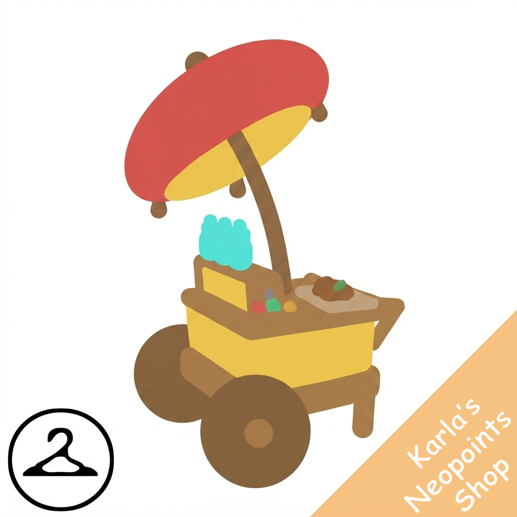 Altador Cup Hot Dog Cart