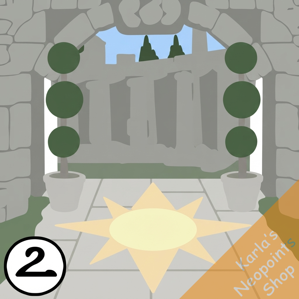Entrance to Altador Background
