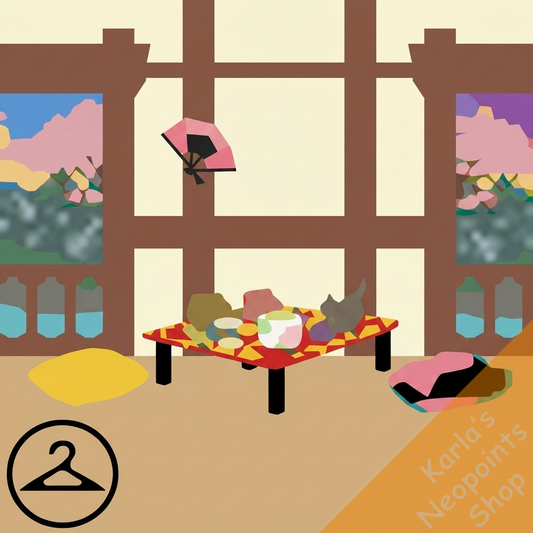House in Shenkuu Background