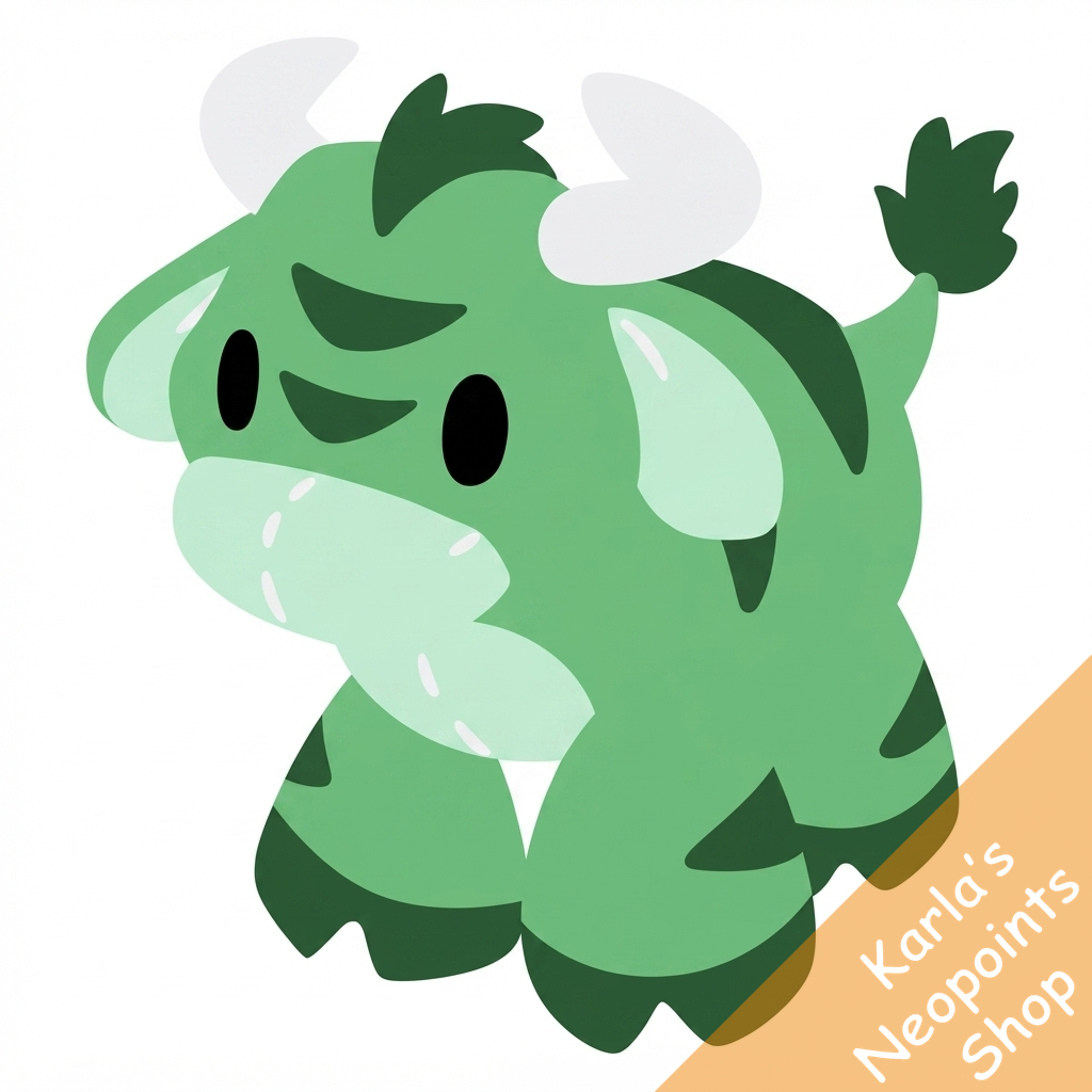 Green Kau Plushie