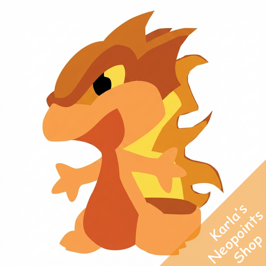 Fire Lizard Plushie