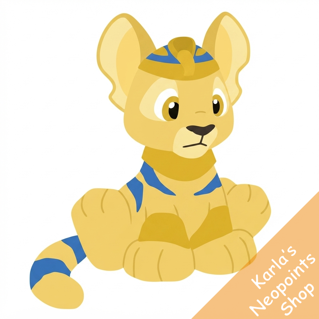 Lost Desert Kougra Plushie