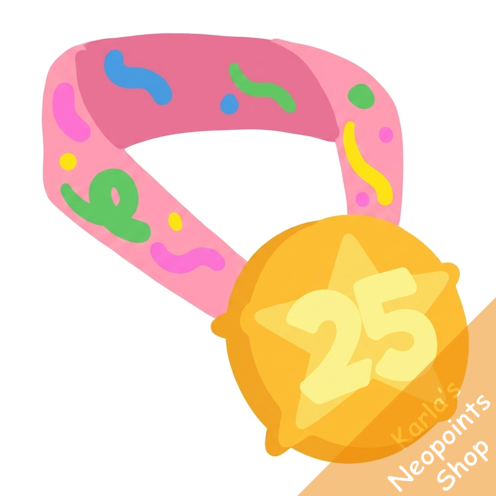 25th Anniversary Birthday Bash Attendee Medal