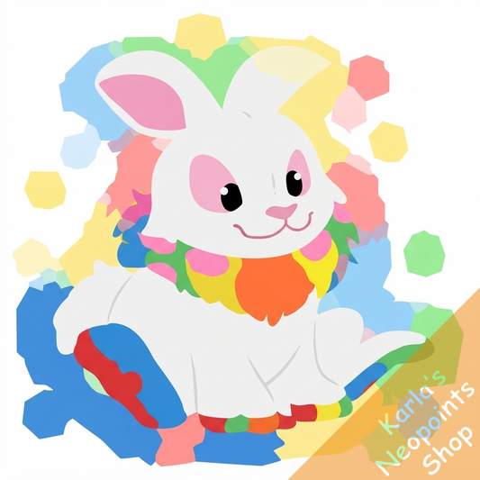 Magical Rainbow Cybunny Plushie