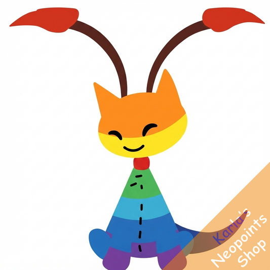 Magical Rainbow Aisha Plushie
