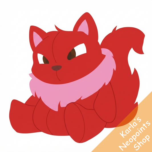 Magical Red Wocky Plushie
