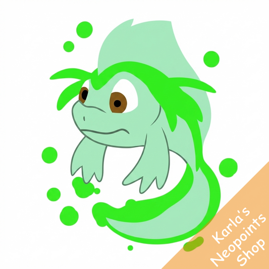 Magical Green Koi Plushie