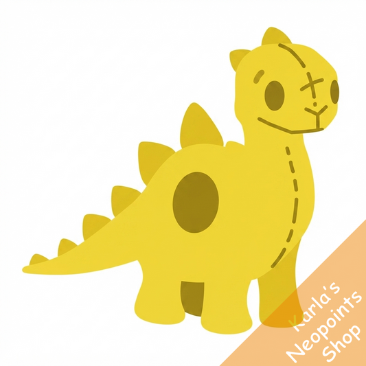 Magical Gold Chomby Plushie