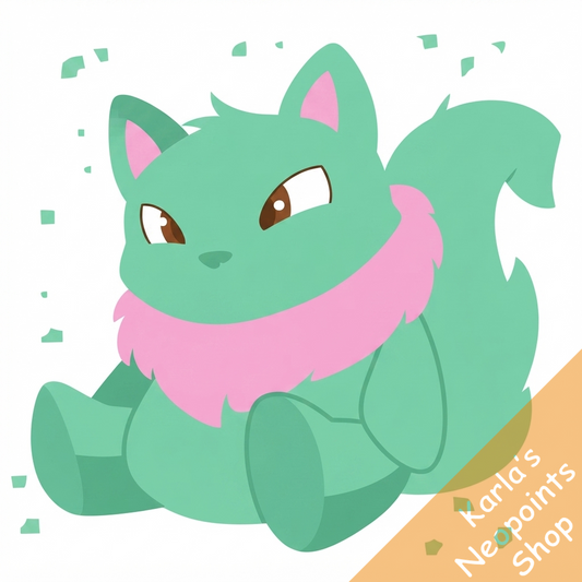 Magical Green Wocky Plushie