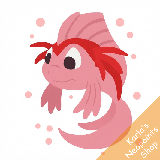 Magical Red Koi Plushie