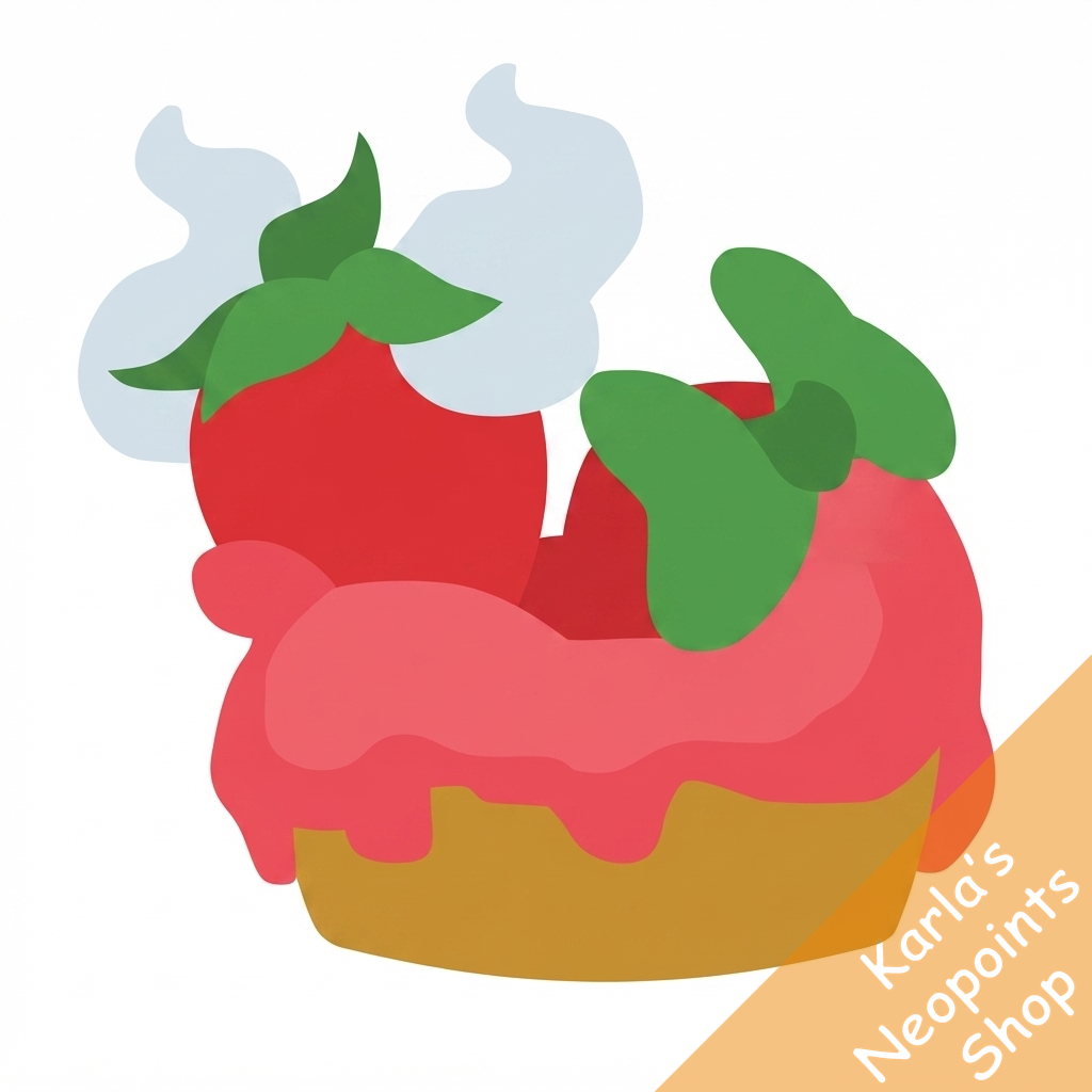 Strawberry Usul Cake