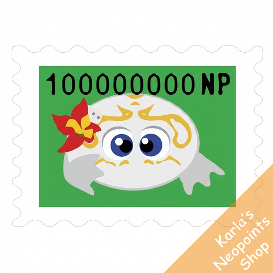One Hundred Million Neopoint Stamp