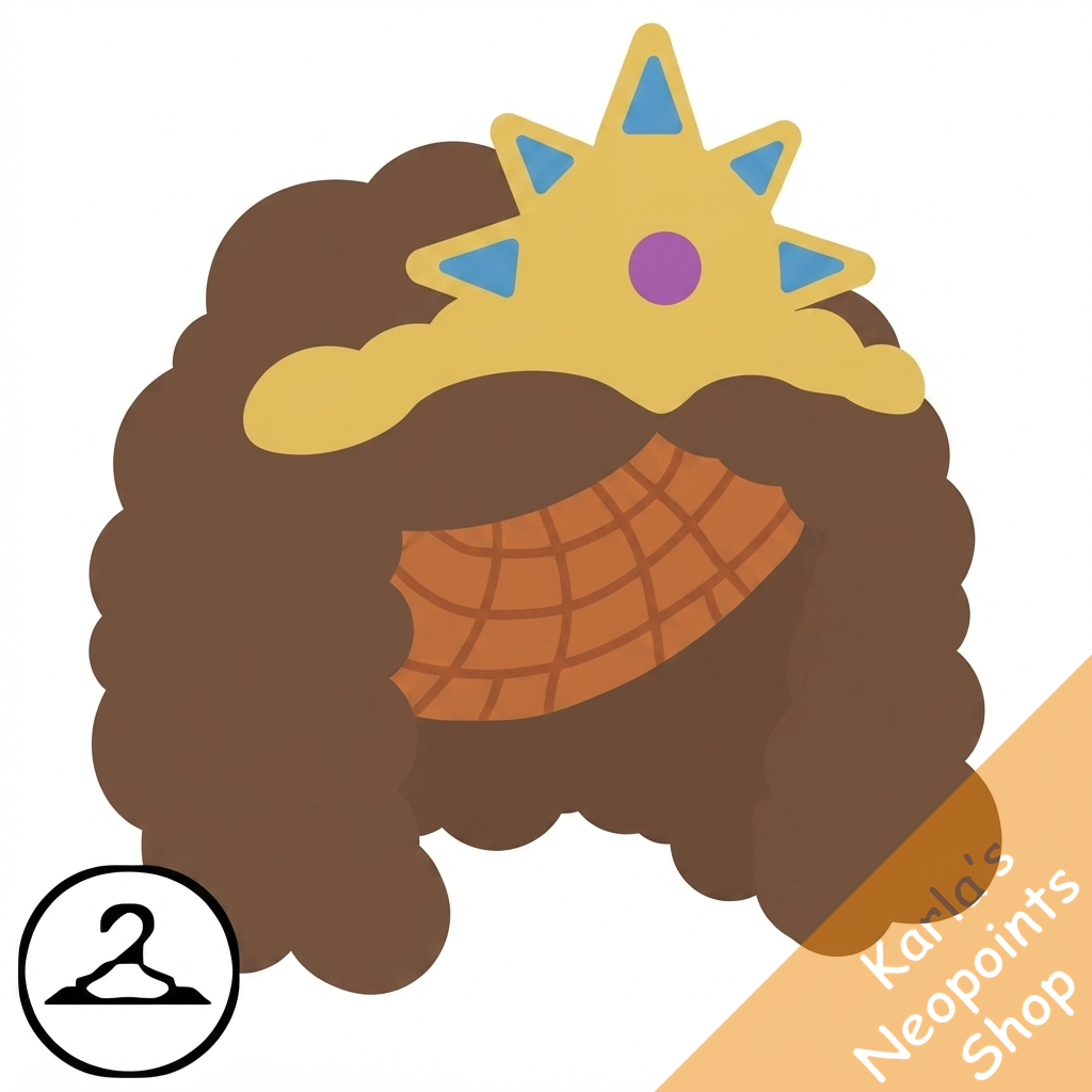 Altador Cup Score Board Tiara Wig