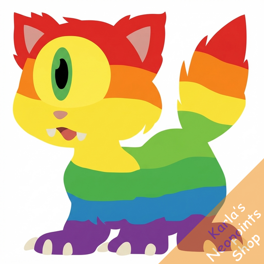 Rainbow Meowclops
