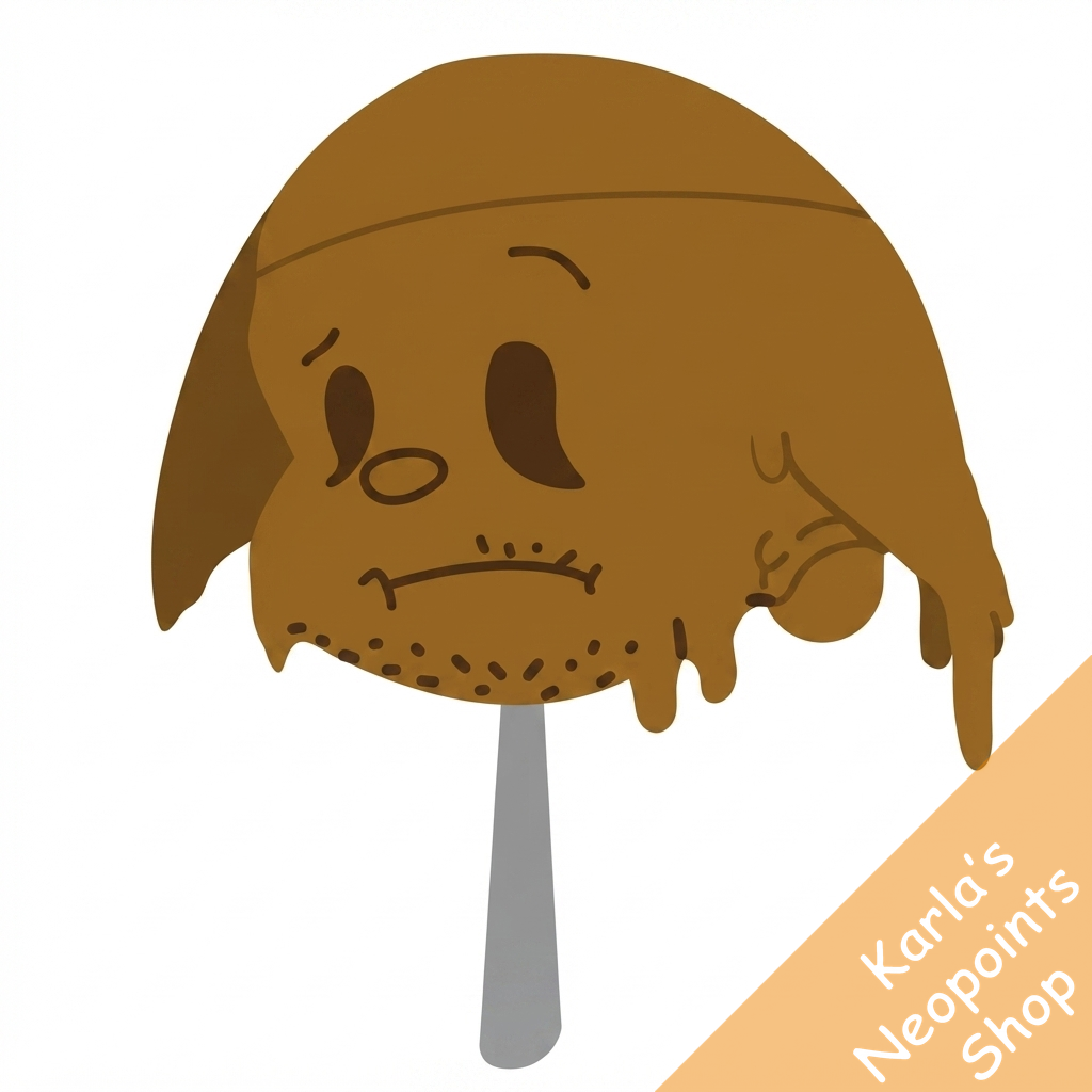 Halloween Kacheek Chocolate Lollypop