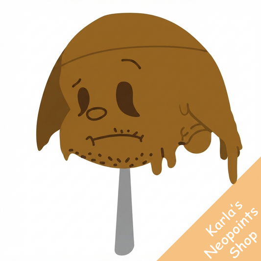 Halloween Kacheek Chocolate Lollypop