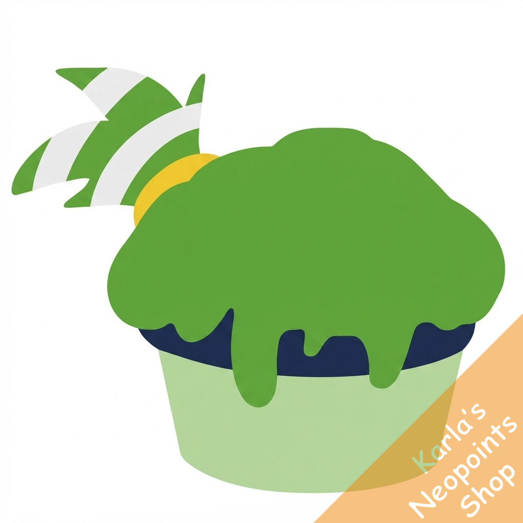 Island JubJub Cupcake