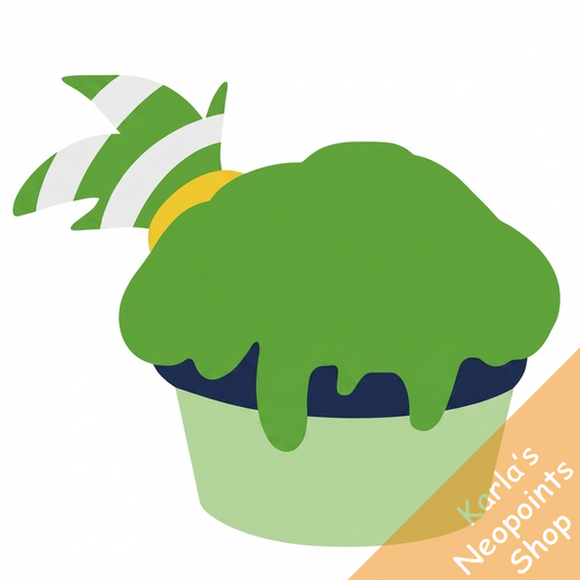 Island JubJub Cupcake