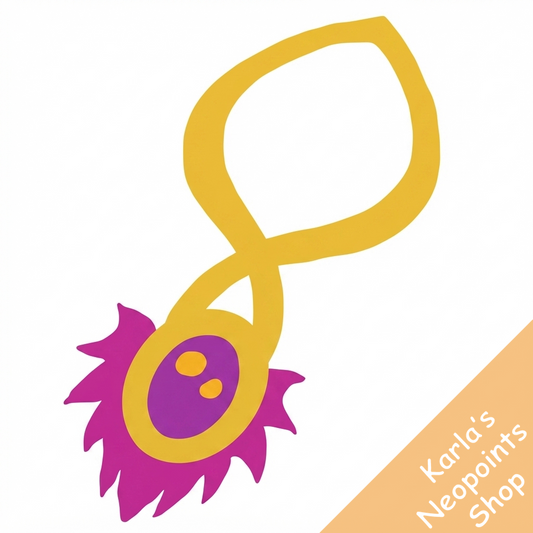 Purple Chia Amulet