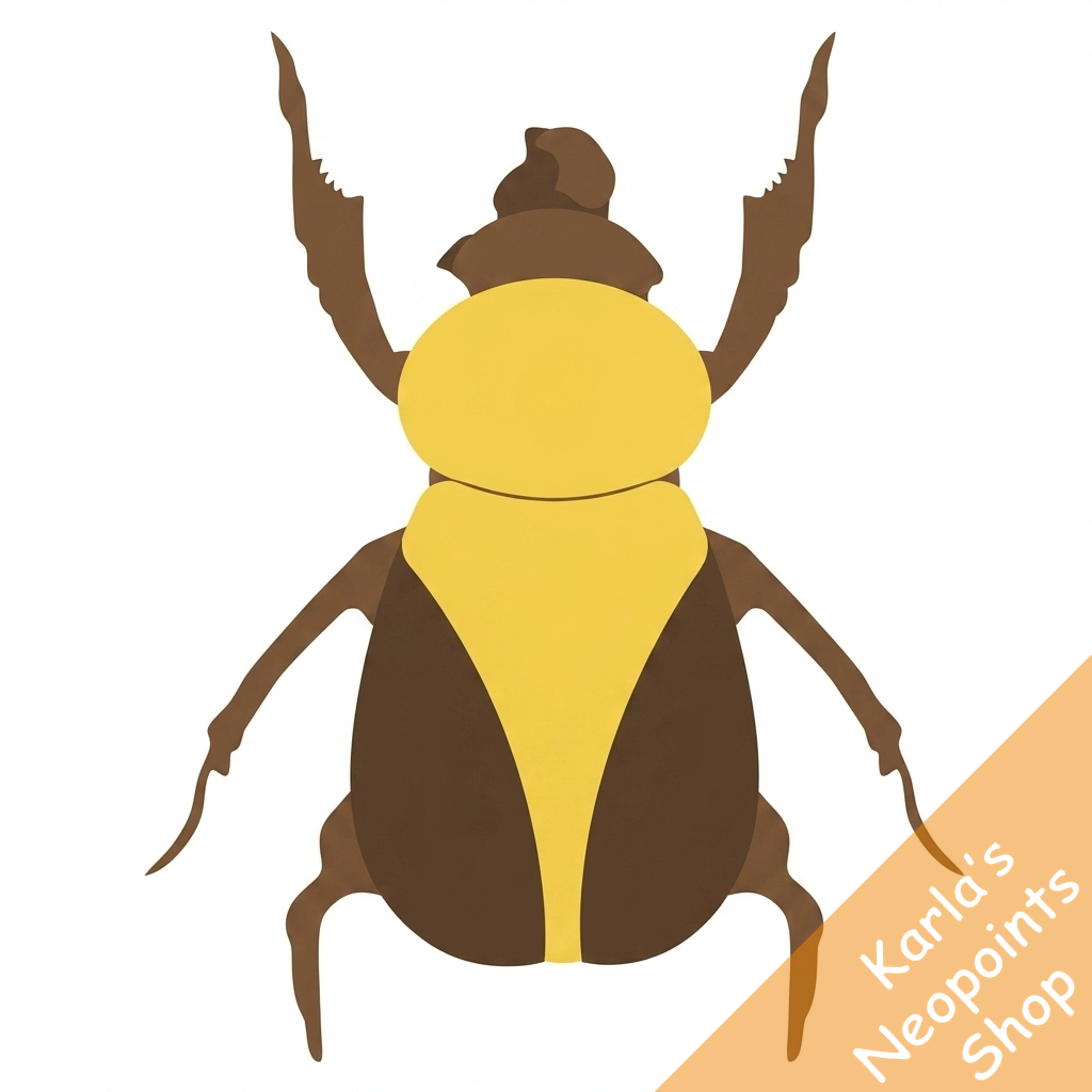 Basic Yellow Collectable Scarab