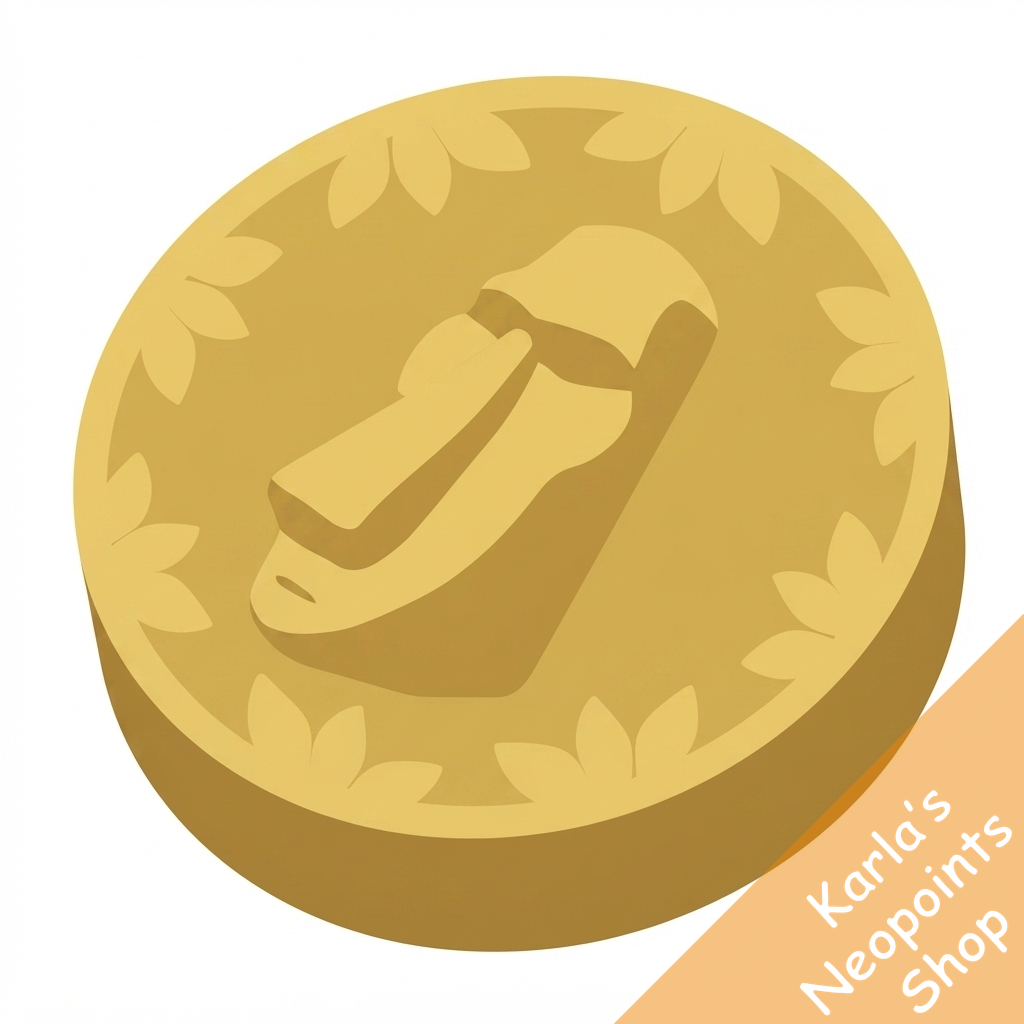 Bronze Mystery Island Coin