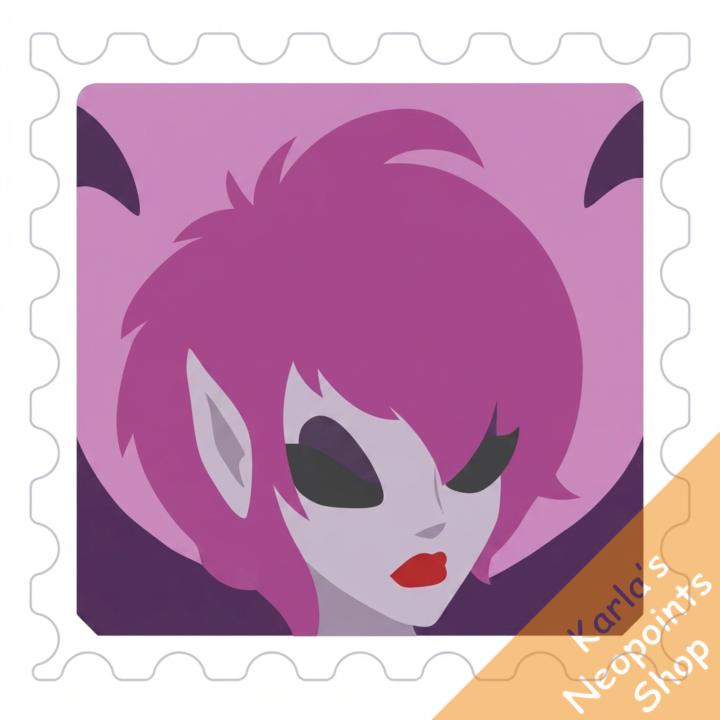 Dark Faerie Stamp